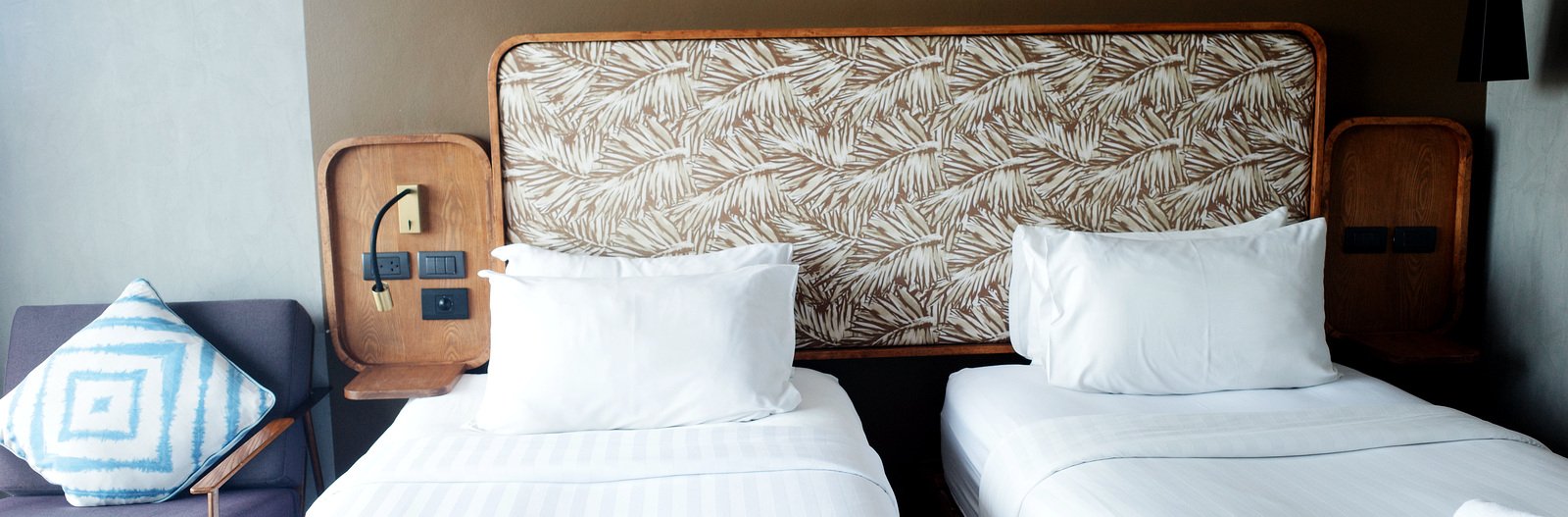 Studio Twin room with two single beds - Seamira House Hua Hin